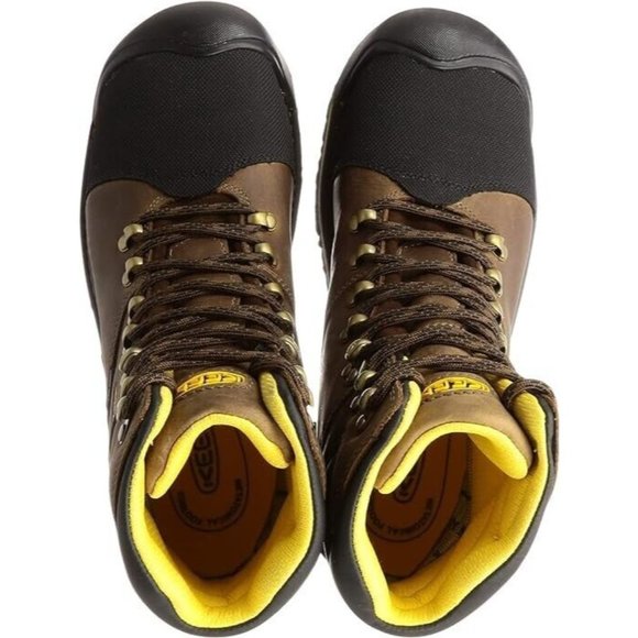 KEEN Utility Mens 11/11.5 Milwaukee 6" WP Steel Toe Waterproof Work Boots NEW - Picture 4 of 5